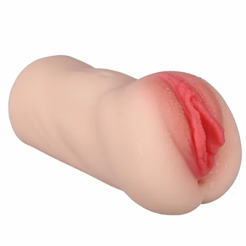 Double Holes Realistic Vagina Masturbator Pocket Pussy