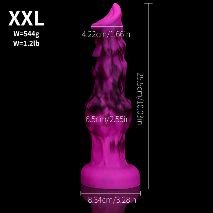 Alien Dildo with Suction Cup - Mult Sizes