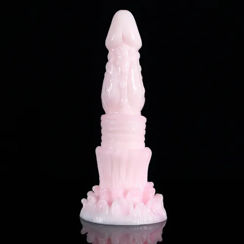 8.66''  Alien Luminous Mixed Color Dildo