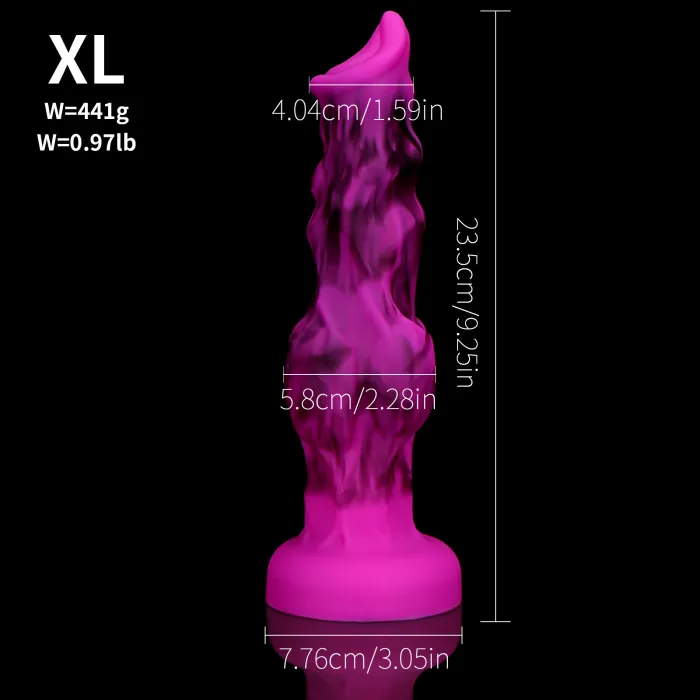 Alien Dildo with Suction Cup - Mult Sizes