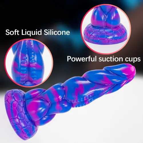 8.26'' Alien Dildo with Suction Cup D