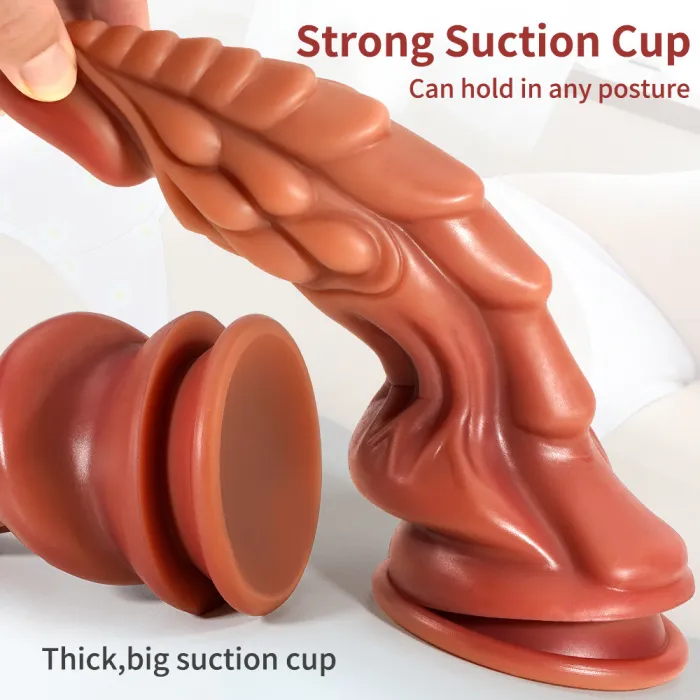 7.87''  Alien Mixed Color Dildo with Suction Cup