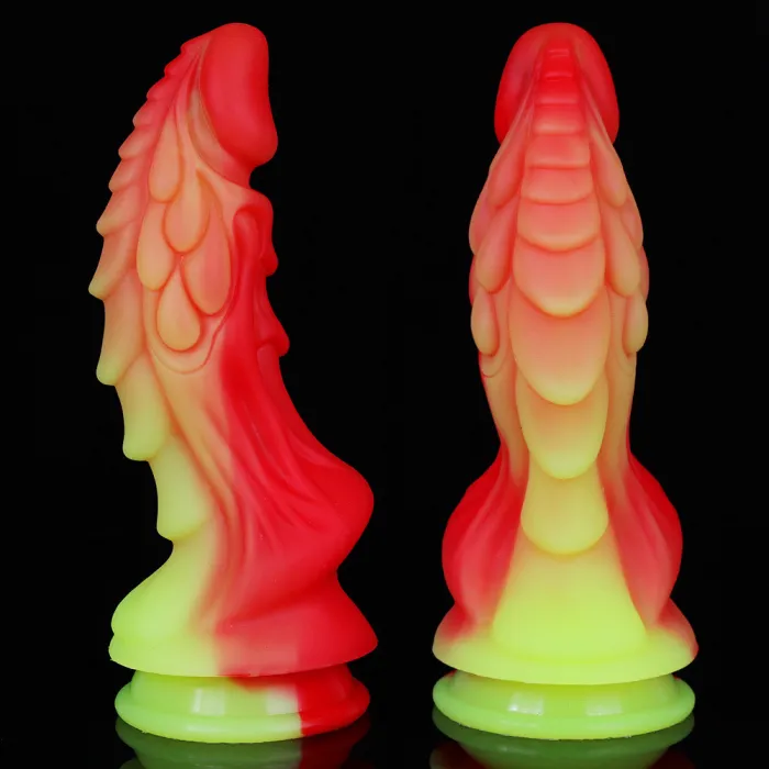 7.87''  Alien Mixed Color Dildo with Suction Cup