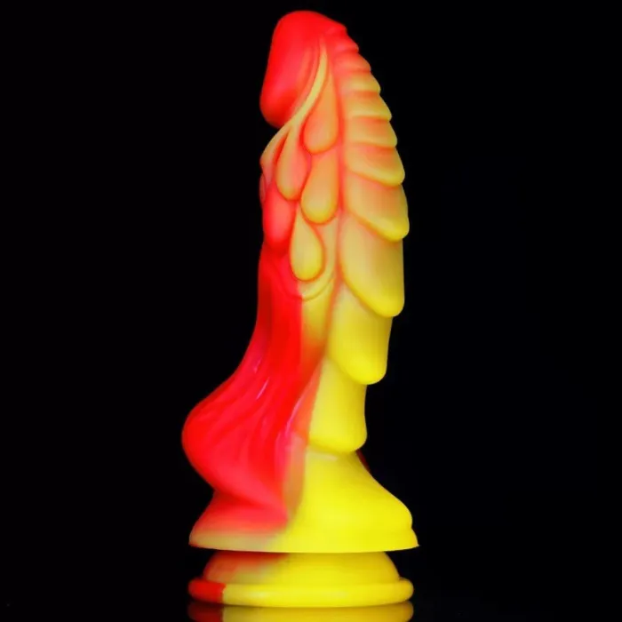 7.87''  Alien Mixed Color Dildo with Suction Cup