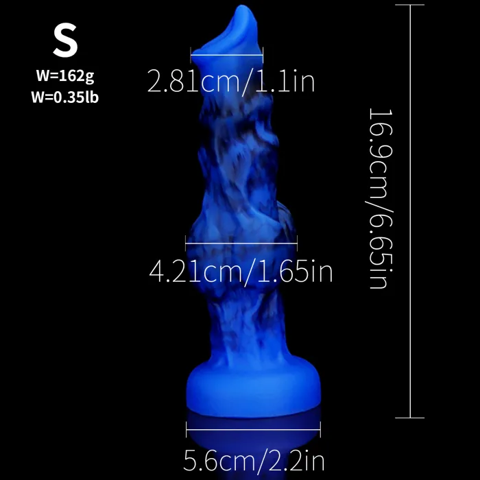 Alien Dildo with Suction Cup - Mult Sizes