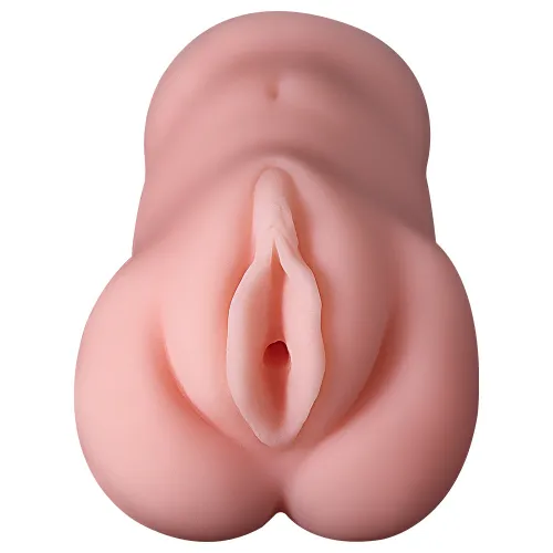 Stroke It Dual Pussy & Ass Stroker in Ivory Masturbators