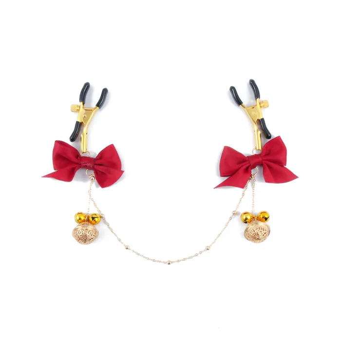 Adjustable Bow Bell Nipple Clip