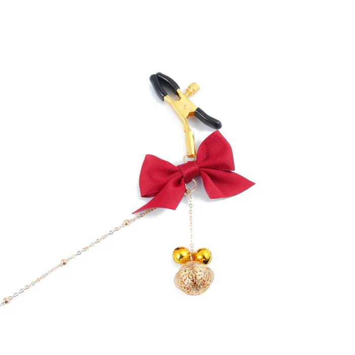 Adjustable Bow Bell Nipple Clip