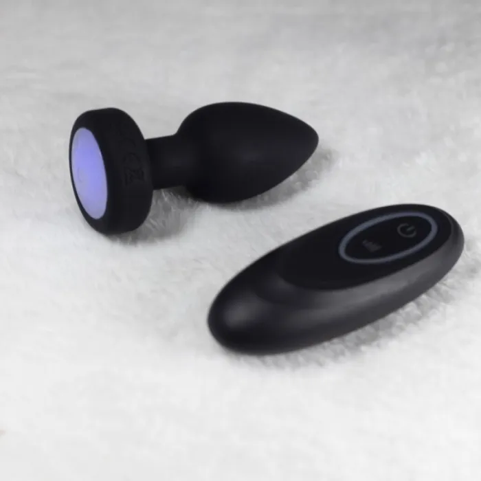 Touch Sensitive Polychromatic Anal Plug