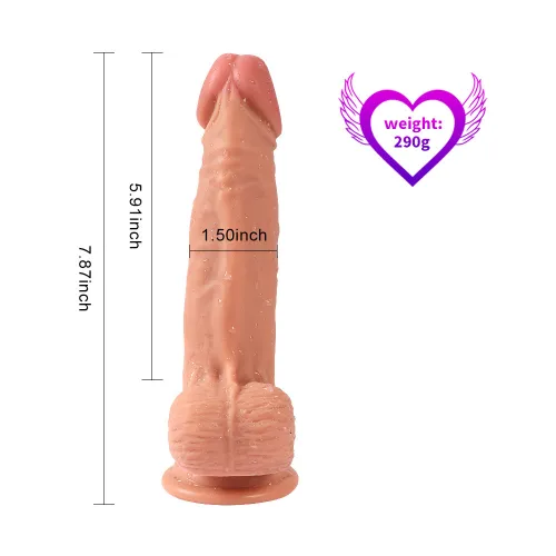 Big Inch Realistic Dildo With Suction Cup Large