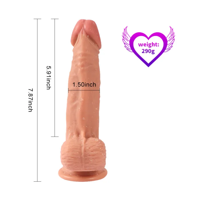 Big Inch Realistic Dildo With Suction Cup Large