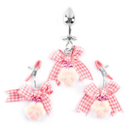 Plush Cat Claw Nipple Clip
