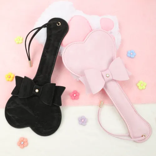 Bow Leather Pats