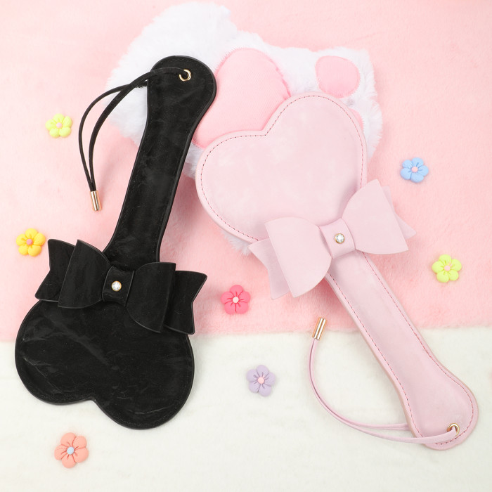 Bow Leather Pats