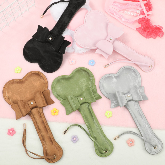 Bow Leather Pats