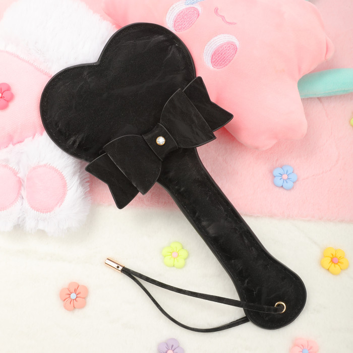 Bow Leather Pats