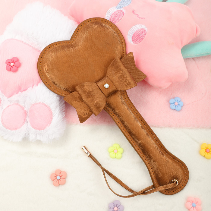 Bow Leather Pats