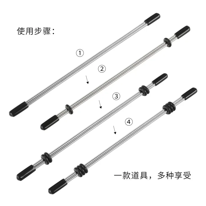 Adjustable Double Bar Clitoris Nipples Clamps