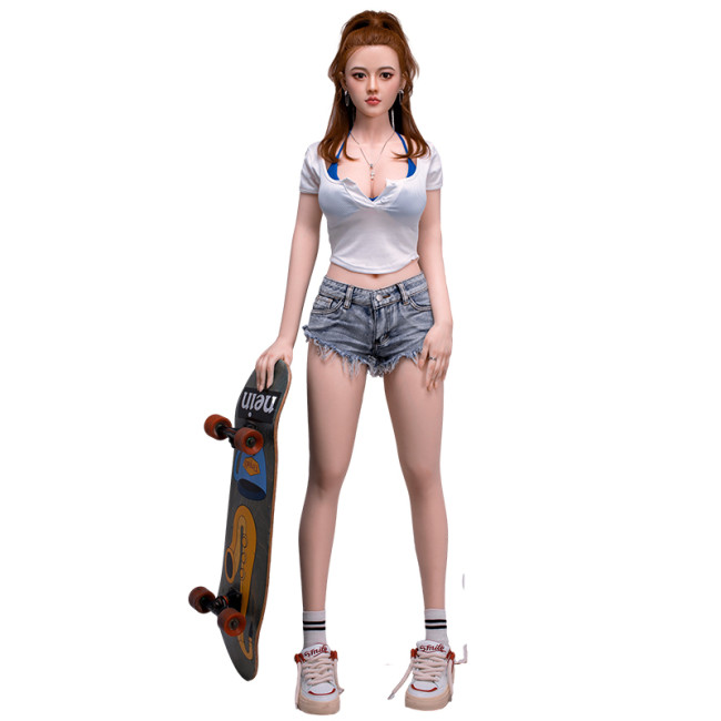 Sports Beauty Sex Doll Curved Body with Large Breasts