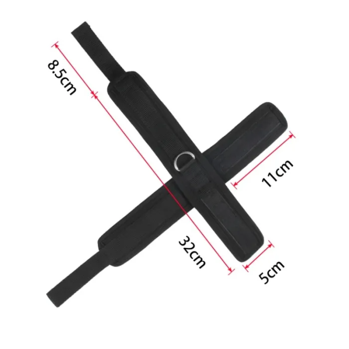 Adjustable Cross Handcuffs