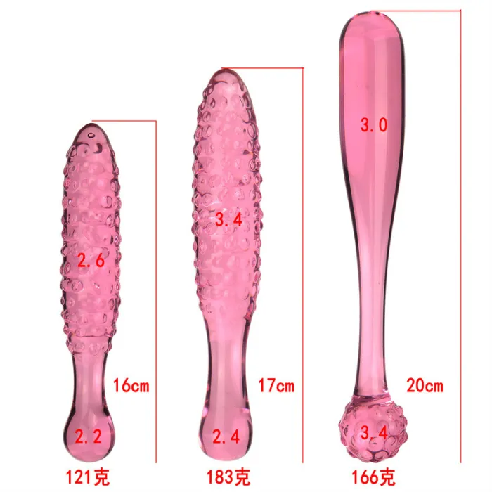 Corn Glass Anal Plug