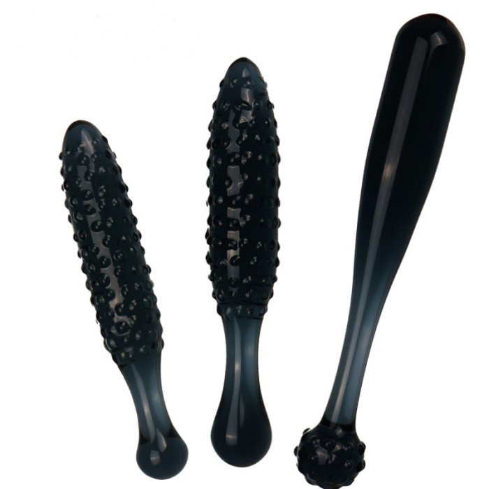 Corn Glass Anal Plug