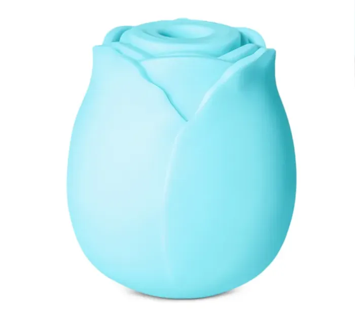 Glow-in-the-Dark 10-Function Silicone Rechargeable Clitoral Sucking Rose Sex Toy