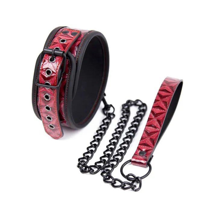 Seductive Bondage Collar