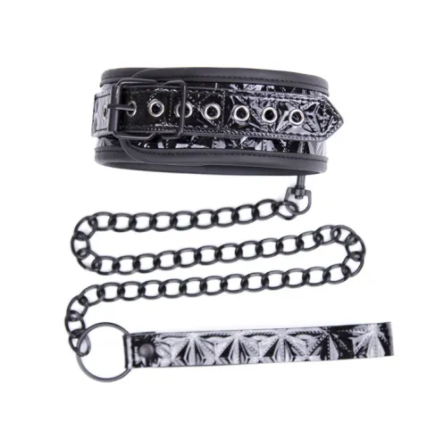 Seductive Bondage Collar