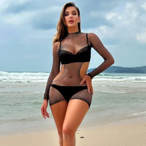 Allure Mesh Cover-Up