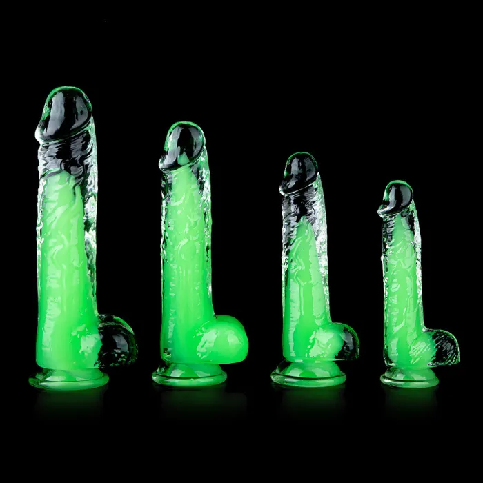 Glow Play Dildos