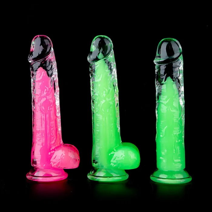 Glow Play Dildos