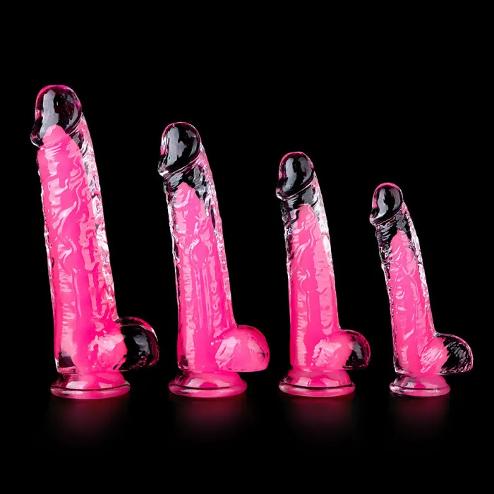 Glow Play Dildos