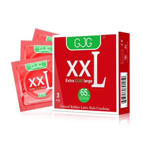 GJG Ultra-Thin XXL Condoms (65mm) - 3 PCS