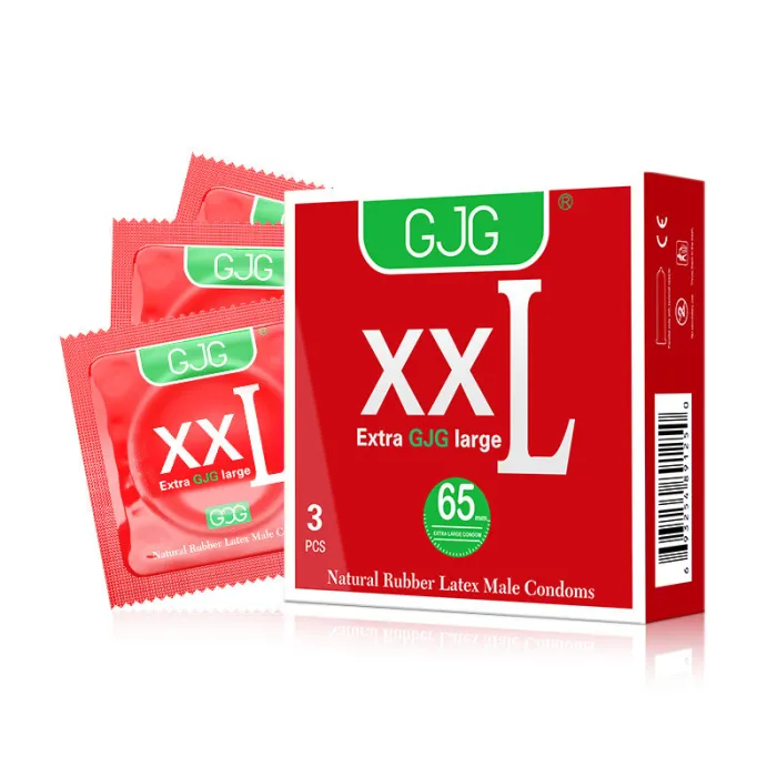 GJG Ultra-Thin XXL Condoms (65mm) - 3 PCS