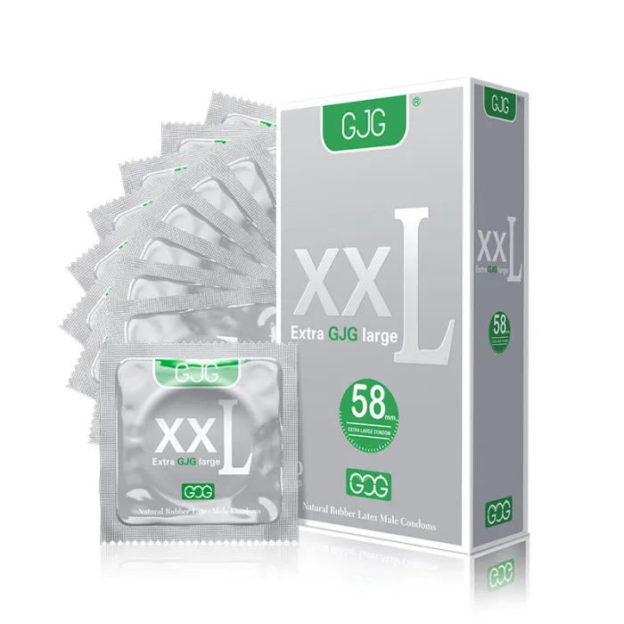 GJG Ultra-Thin XXL Condoms (58mm) - 10 PCS
