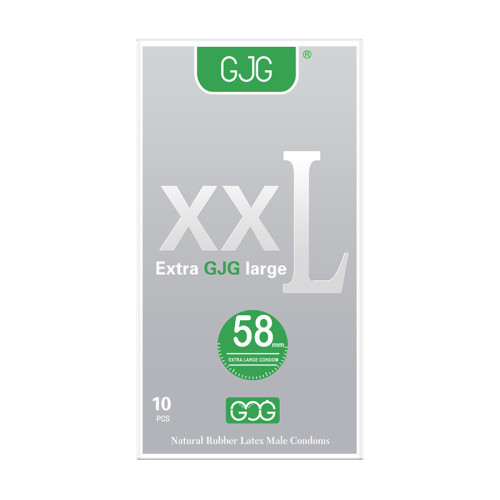 GJG Ultra-Thin XXL Condoms (58mm) - 10 PCS