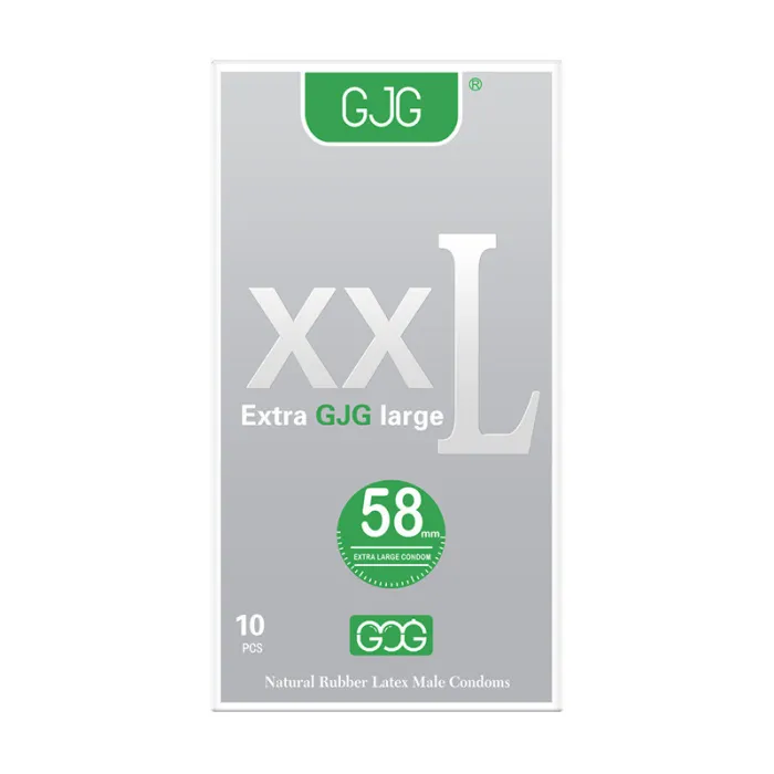 GJG Ultra-Thin XXL Condoms (58mm) - 10 PCS