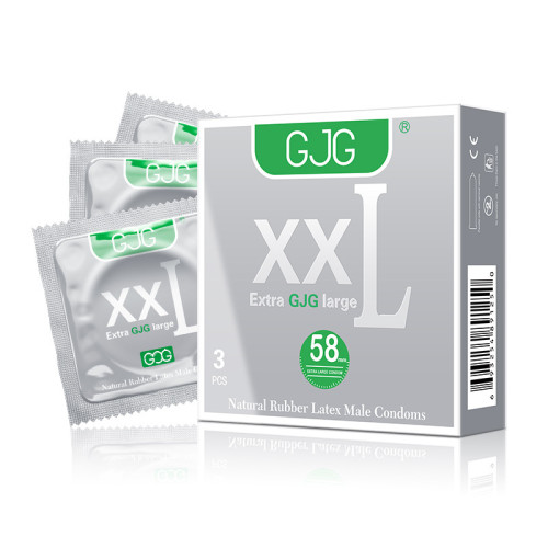 GJG Ultra-Thin XXL Condoms (58mm) - 3 PCS