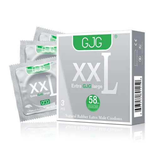 GJG Ultra-Thin XXL Condoms (58mm) - 3 PCS
