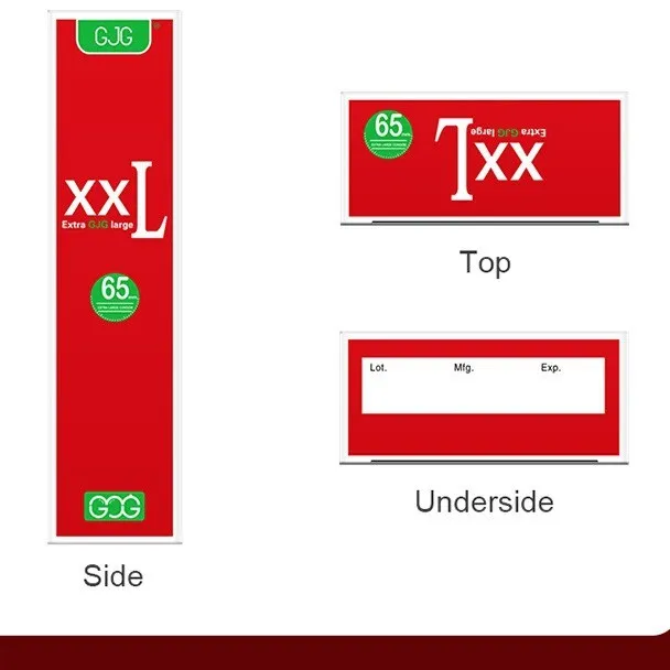 GJG Ultra-Thin XXL Condoms (65mm) - 10 PCS