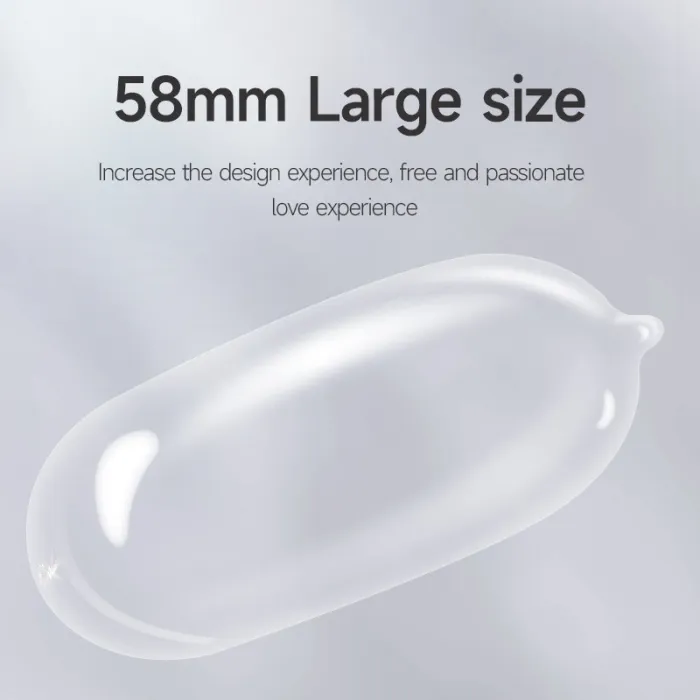 GJG Ultra-Thin XXL Condoms (58mm) - 3 PCS