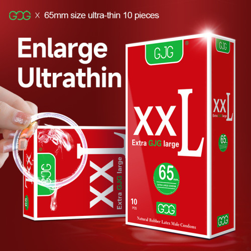 GJG Ultra-Thin XXL Condoms (65mm) - 10 PCS