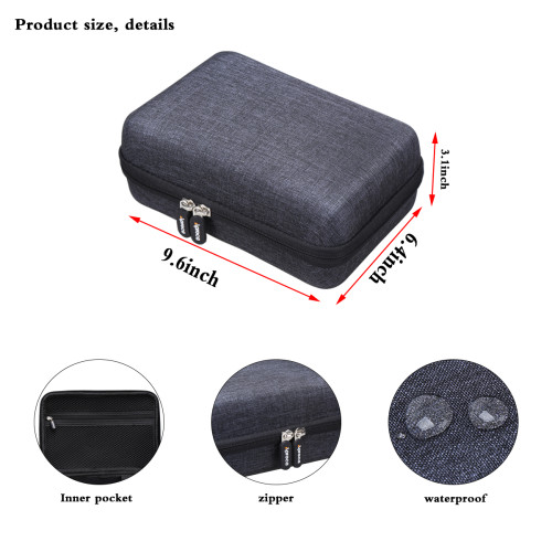 Aproca Hard Storage Carry Travel Case For  P-Touch Cube Plus Pt-P710Bt Versatile