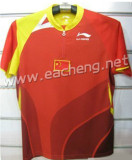 LINING 1PYC721-1 Table Tennis T-shirt red size: 3XL