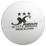 XUSHAOFA Table Tennis Ball 3-Star 40+, white