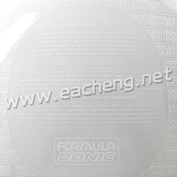 Donic Rubber special sticky protective film