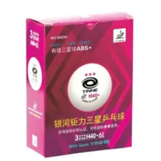 YINHE JULI 3-Star 40+ Ping Pong Balls