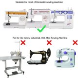 Kalevel 1/4 Quarter Inch Quilting Foot Patchwork Sewing Machine Quilting Presser Foot with Guide for All Low Shank Snap-On Singer, Brother, Babylock, Janome, Juki, Kenmore, New Home, Elna and More