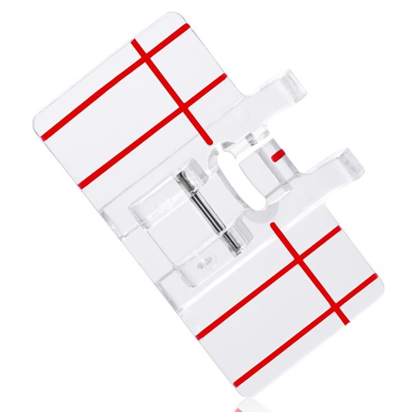 Kalevel Border Guide Sewing Machine Presser Foot Low Shank Pressure Feet Compatible with Most Low Shank Sewing Machine